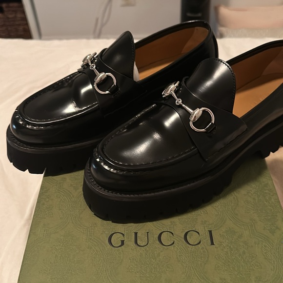 Gucci Horsebit Loafers, black, size 38.5. LIKE NEW - Picture 10 of 16
